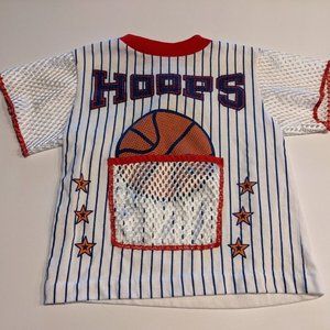 Klifton Kids Vintage Unique HOOPS Basketball Net Shirt 3T